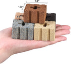 RealPlus Aquarium Filter Media 40pcs Bio Ceramic Brick - Image 4