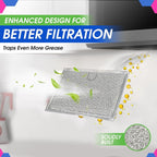Microwave Filter Replacement 5.12” x 7.64” Fits Frigidaire 5304464105 - Image 4