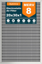 20x30x1 Reusable Air Filter, MERV 8, Permanent Electrostatic Air Filter by Unknown