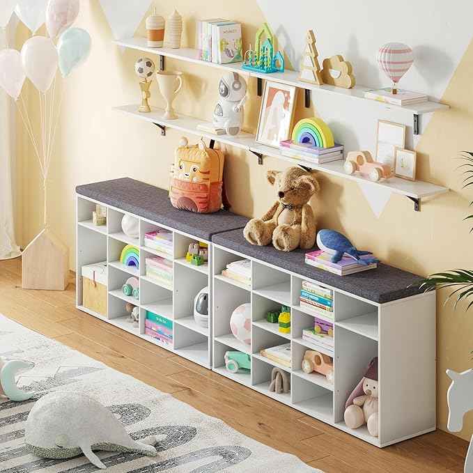 DINZI LVJ Shoe Storage Bench