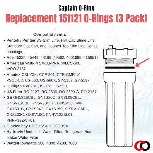 Captain O-Ring - Replacement 151121 / OR-38 / WS03X10001 / 10800-034 O-Rings - Image 2