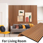 Wood Slat Wall Panel, 3D Soundproof Wall Panels, Large Acoustic Panels - Image 8