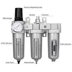 NANPU 1/2" NPT Industrial Grade 3 Stage Air Drying System - Image 2