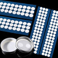 Zonon 96 Pieces Synthetic Filter Paper Stickers 20 mm 0.25 µm Filter Disc by Zonon