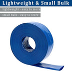 3 in x 25 ft Pool Backwash Hose Heavy Duty Drain Discharge Double PVC Lay flat - Image 5