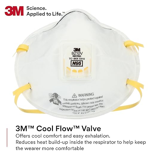 3M Particulate Respirator 8210V - Image 2