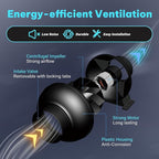 iPower 4 Inch Upgrade Inline Duct Ventilation Fan - Image 2
