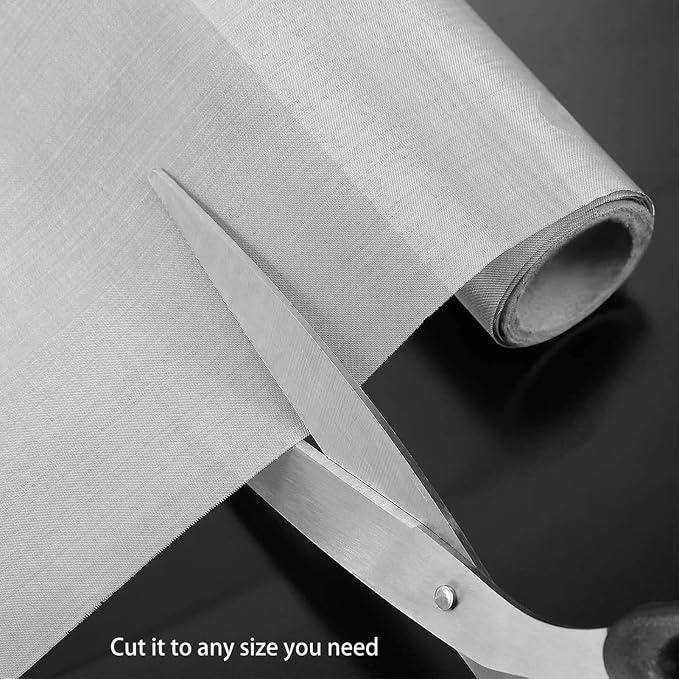 100 Mesh Stainless Steel Woven Wire, 0.18mm Fine Hole Screen Roll, - Image 4