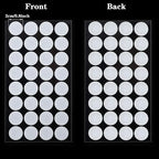 Zonon 128 Pieces Synthetic Filter Paper Stickers 20 mm 0.3 ?m Synthetic Filter - Image 2