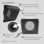 Vent Systems 6" Inch Exhaust Vent Cover - Image 4