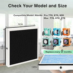 770 Fliter 2-in-1 HEPA/Activated Carbon Filter Replacement Set - Image 2