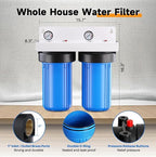 PUREPLUS 2-Stage Whole House Water Filtration System, Heavy Metals, PP Sediment - Image 2