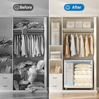 HAIXIN HOME 130L Stackable Storage Bin - Image 6