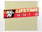 K&N 14X14X1 HVAC Furnace Air Filter, Lasts a Lifetime, Merv 11, the Last HVAC by KNEngineeringInc