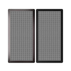 140mm Fan Filter, HFEIX Computer Case Dustproof Magnetic Frame Mesh Black 2Pack by HFEIX