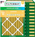 Filterbuy 18x24x2 Air Filter MERV 11 Superior Pet & Allergy Defense, by Filterbuy