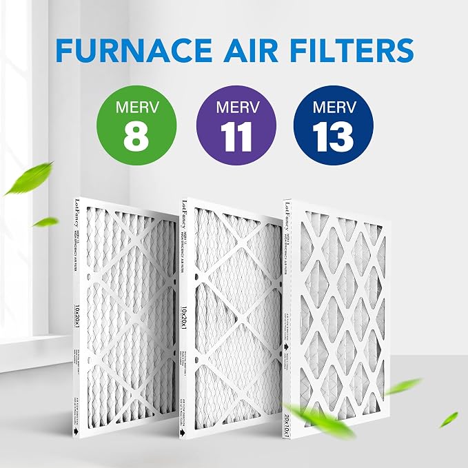LotFancy 10x20x1 Air Filter MERV 8 4-Pack, Electrostatic Pleated Furnace & AC - Image 8