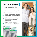 Filterbuy 25x5 Expandable Air Filter MERV 8 Dust Defense, Pleated Furnace Air - Image 7