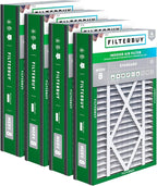 Filterbuy 16x25x3 Air Filter MERV 8 Essential Dust & Allergy Defense, by Filterbuy