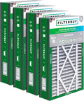 Filterbuy 16x25x5 Air Filter MERV 8 Essential Dust & Allergy Defense, by Filterbuy