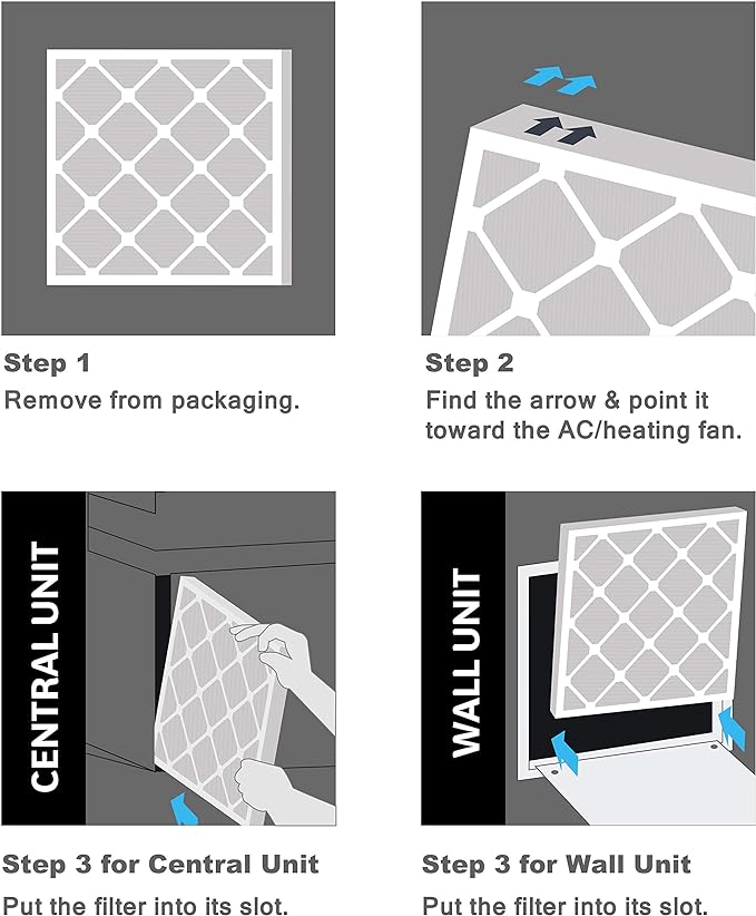 Aerostar 15x20x2 MERV 8, Pleated Air Filter, Box of 6, Made in the USA - Image 6