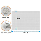 1 roll Stainless Steel Wire mesh 20 mesh, 304 Wire mesh, Suitable - Image 2