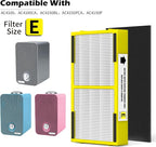 6 Pack FLT4100 HEPA Replacement Filter Size E Compatible - Image 2