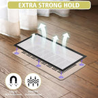 4 Pack 40cm x 30cm Magnetic Floor Vent Cover - Image 4