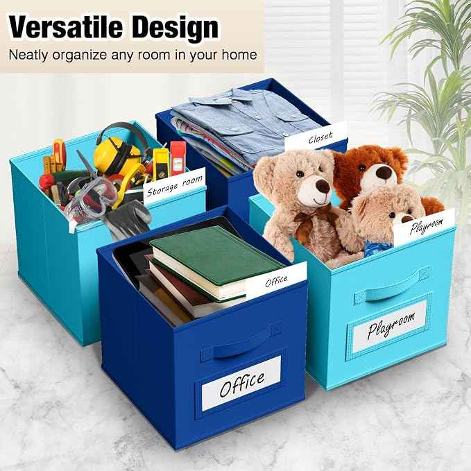 10 Pcs Fabric Storage Cubes