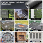 20 Mesh 304 Stainless Steel Mesh Screen, Rust Free Woven Wire Mesh, Metal Mesh - Image 5