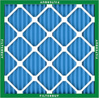 Filterbuy 21x21x1 Air Filter MERV 13 Optimal Smoke & Allergy Defense, - Image 8