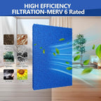 Reusable Air Filter 20x30, Washable Cut to Fit Furnace Filters, MERV 6 - Image 3