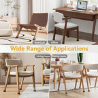 24PCS Rectangular Chair Leg Floor Protectors, Furniture Sliders, Non-Slip Felt - Image 7