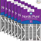 Nordic Pure 16x25x3 MERV 8 Trion Bear Cub 255649-101 Replacement Pleated AC by NordicPure