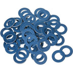 Mudder 200 Pieces Aluminum Engine Transmission Fluid Oil Crush Washers Drain by Mudder