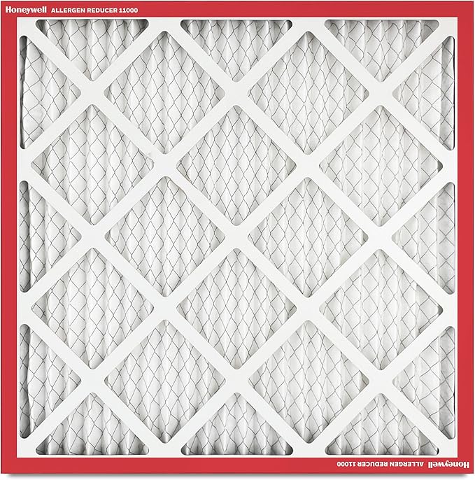 Honeywell 12x12x1 MERV 11 Allergen Reducer 11000 Electrostatic Pleated HVAC AC - Image 2