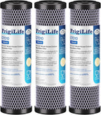 1 Micron 10" x 2.5" Whole House CTO Carbon Sedimen Water Filter Compatible by FrigiLife