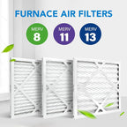 LotFancy 14x14x1 Air Filter MERV 8 4-Pack, Electrostatic Pleated Furnace & AC - Image 8