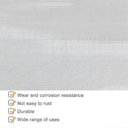 304 Stainless Steel Dual Mesh Screen Roll 60/120 Mesh, Fine Metal Filter Cloth - Image 3