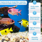 Timgle 3 Bags Aquarium Filter Media Bio Balls Ceramic Rings Set 1500 g Total - Image 3