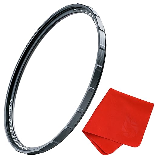 82mm X2 UV Filter for Camera Lenses by Breakthrough+Photography
