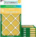 Filterbuy 8x24x1 Air Filter MERV 11 Superior Pet & Allergy Defense, by Filterbuy