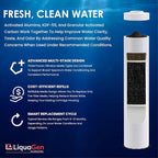 LiquaGen Activated Alumina + Carbon + KDF-55 Replacement Water Filter Cartridge - Image 6