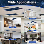 4 Pcs Fluorescent Light Covers - Image 6