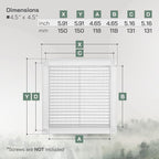 Vent Systems 4.5" x 4.5" Inch - Image 2