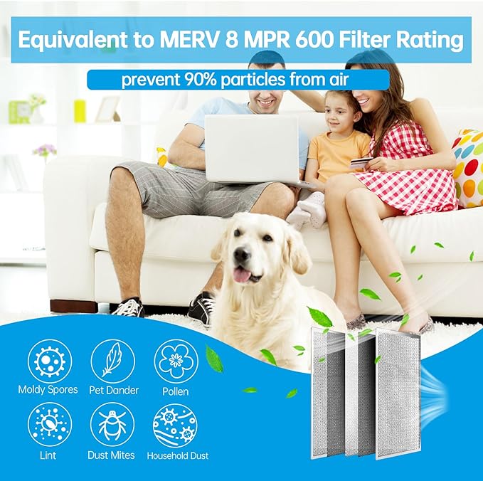 UBeesize 20x24x1 Reusable Electrostatic Air Filter HVAC AC Furnace Filter - Image 6