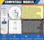 FILTER1 W10295370 A Refrigerator Water Filter Replacement Compatible - Image 2