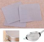 LTKJ 3pcs Stainless Steel 50 Mesh Micron True Filtration Screen Fine Wire - Image 2