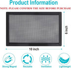Magnetic Floor Register Vent Covers, 6 x 10 Inch Air Vent Filter Mesh, Sticky - Image 2