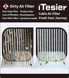 Engine & Cabin Air Filter Kit for Civic 2.0L, HRV HR-V, OEM 17220-5BA-A00 - Image 5